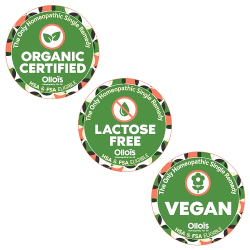 OLLOIS Allium Cepa 200ck Organic & Lactose-Free Homeopathic Medicine, 80 Pellets (Pack of 1)