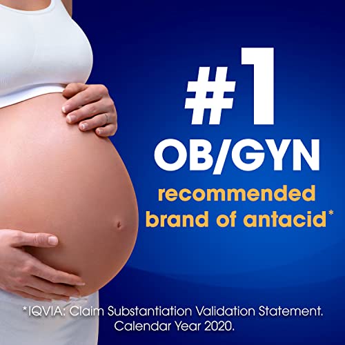 TUMS Antacid Chewable Tablets, Extra Strength for Heartburn Relief, Assorted Fruit