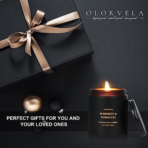 olorvela Scented Candles for Men Candles for Home Scented Candles Gifts for Women and Men 8oz