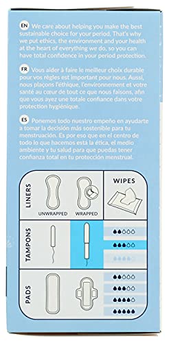 Natracare Organic Cotton Super Tampons with Cardboard Applicator, Plastic Free, Chlorine Free