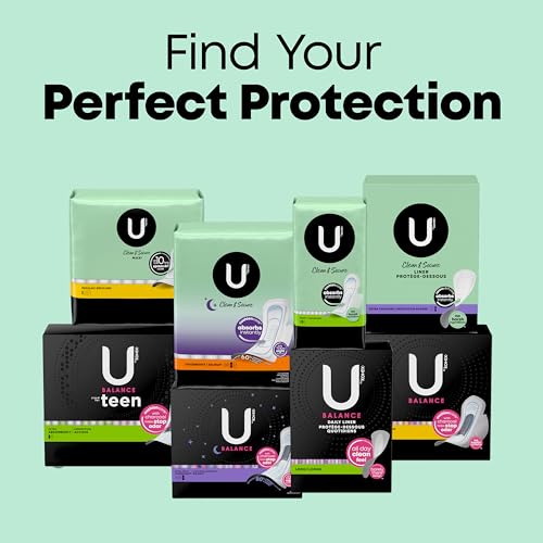 U by Kotex Clean & Secure Panty Liners, Light Absorbency, Extra Coverage, 112 Count