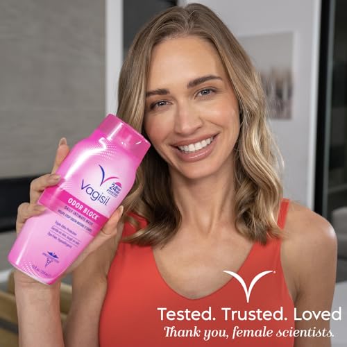 Vagisil Feminine Wash for Intimate Area Hygiene, Odor Block, Gynecologist Tested