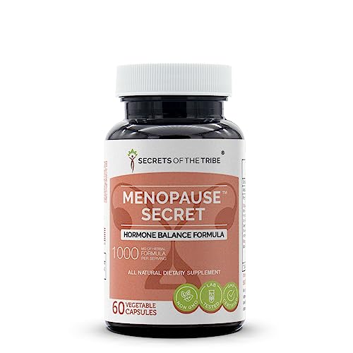 Secrets of the Tribe - Menopause Secret, Hormone Balance Formula, Herbal Supplement Blend