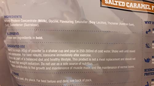 Muscle Moose Whey Protein Powder Salted Caramel Flavour