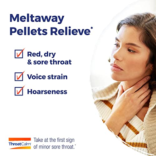 Boiron ThroatCalm On The Go for Pain Relief from Red, Dry, Scratchy, Sore Throats and Hoarseness