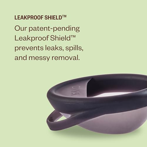 Diva Disc - Comfortable, Reusable Menstrual Disc with Leakproof Shield - Period Disc for Up to 12 Hours