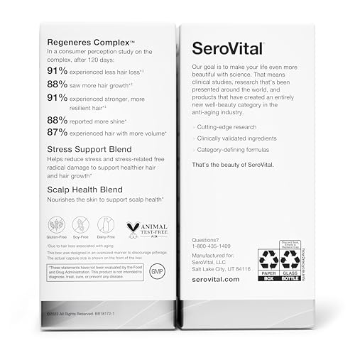 SeroVital Hair Regeneres Advanced Healthy Hair Growth Bundle