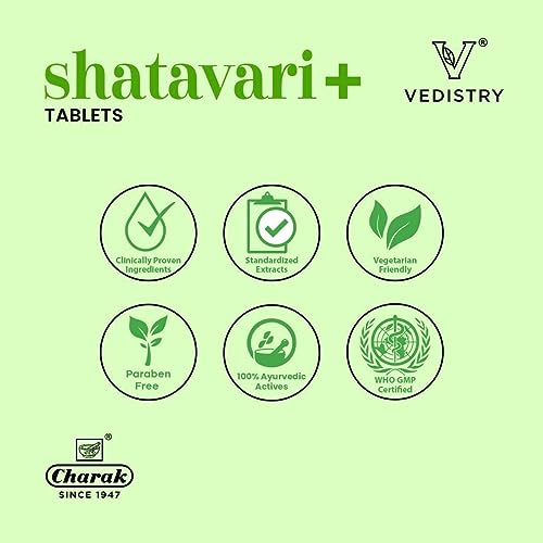 OTAA Vedistry Shatavari + with Piperine for Better Absorption | Balance Female Hormones
