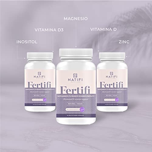 Natifi Conception Fertility Prenatal Vitamins Regulate Cycles, Balance Hormones, Aid Ovulation