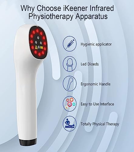 iKeener Handheld Light Therapy for Pain Relief,Portable Low-Level Light Therapy for Dogs and Humans