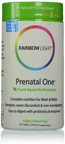 Rainbow Light Prenatal One Multi-Vitamin Tablets, 150 Count