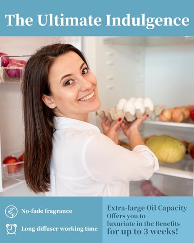 VTS Waterless Diffuser with Essential Oils Set, Tea Tree Essential Oil Aromatherapy Gift Set