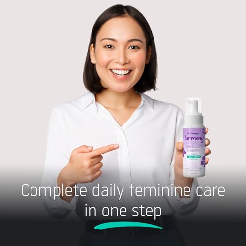 Theraworx Harmony Daily Feminine Care Foam, Gentle Daily Cleansing Fragrance Free, Reduces Odor