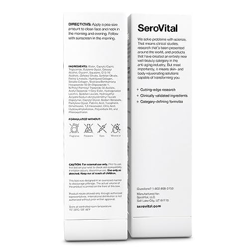 SeroVital Beauty RetinAll Daily Serum – Redefining Retinol – Retinoid Skin Serum