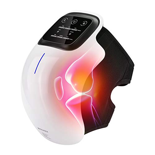 FORTHiQ Cordless Knee Massager, FDA Registered, Infrared Heat and Vibration Knee Pain Relief