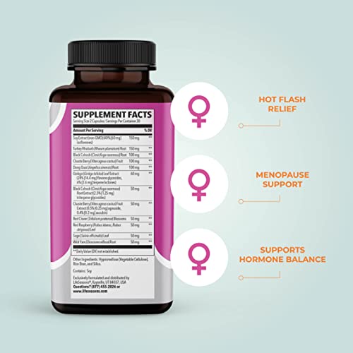Pausitivi-T - Menopause Support Supplement - Powerful Relief for Hot Flashes
