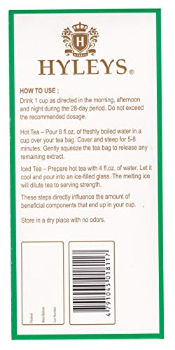Hyleys Detox Tea for Cleanse - 28 Day Kit - 84 Tea Bags - Gift Gift For Mom For Mom