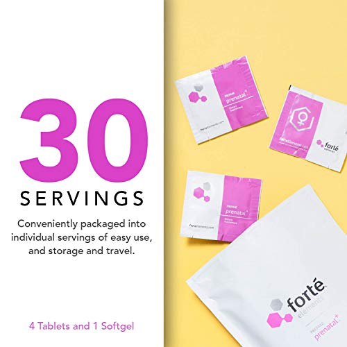 Forte Elements Prenatal Vitamins – Physician Formulated Multivitamin for Nutritional Support