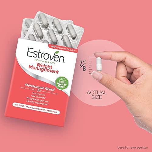 Estroven Weight Management for Menopause Relief - 30 Ct