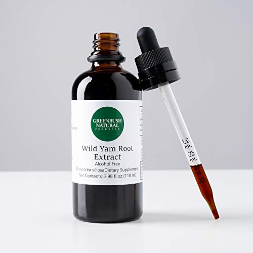 Greenbush Wild Yam Extract, Liquid Supplement (4 Ounces)