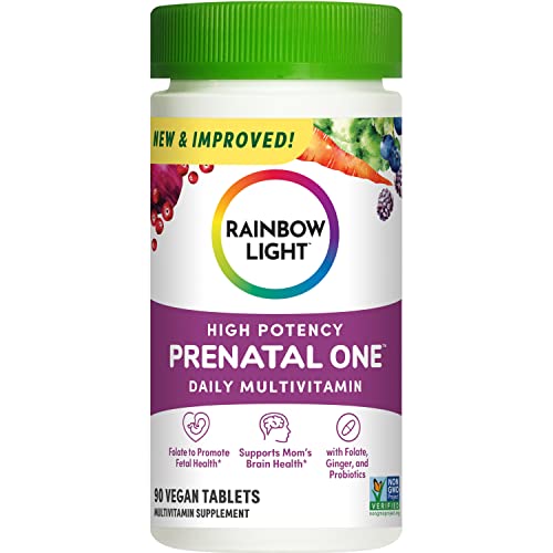Rainbow Light High-Potency Prenatal One Multivitamin, Prenatal Health Multivitamin