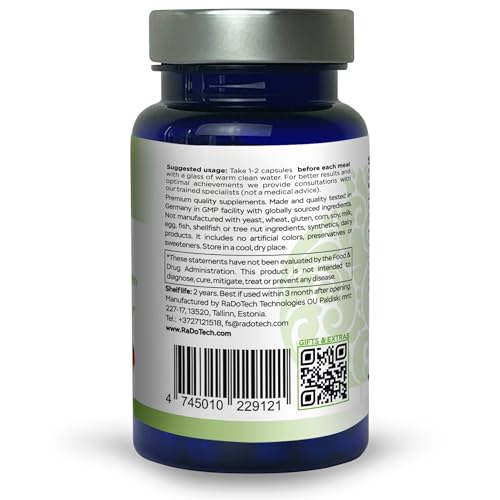 RaDoTech - Wild Yam Menopause Supplements for Women, Premenstrual and Menopause