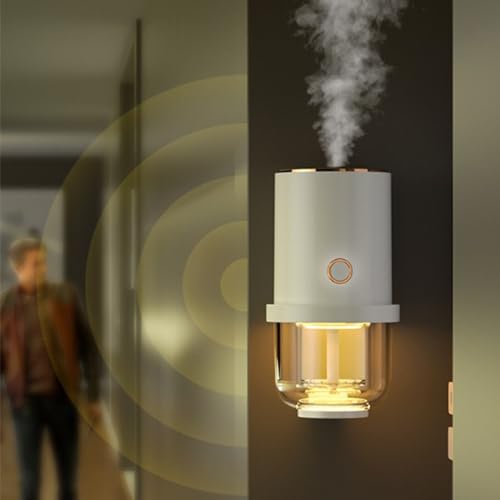 Fufafayo Commercial Smell Machine Oil Diffuser Essential Oil Capacity 55ml Waterless Essential Oil Diffuser