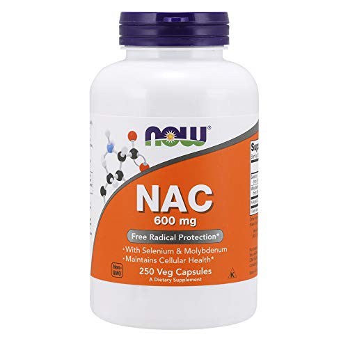 NOW Supplements, NAC (N-Acetyl Cysteine) 600 mg with Selenium & Molybdenum