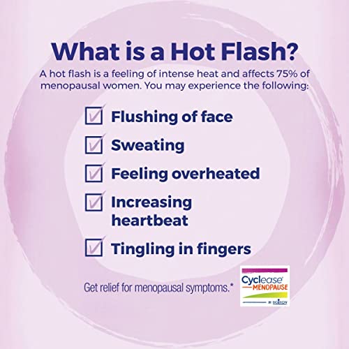 Boiron Cyclease Menopause Relief Tablets, White, 60 Count