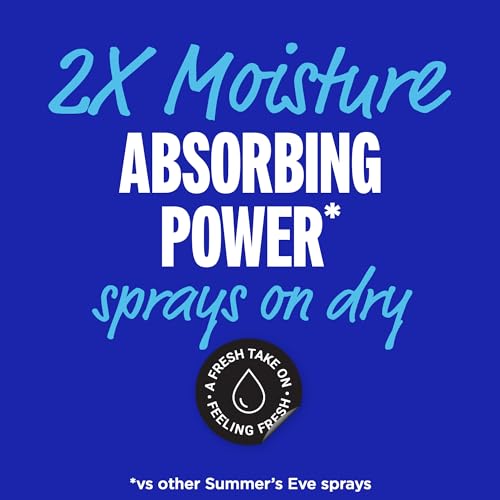 Summer's Eve, Ultimate Odor Control, Feminine Spray for Odor Protection, Talc-Free, Absorbs Moisture, 2 oz