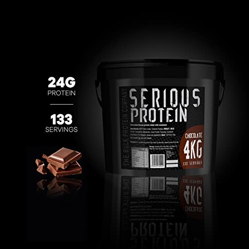 The Bulk Protein Company – SERIOUS PROTEIN – Protein Powder – 4kg – Low Carb