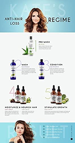 Kate Blanc Cosmetics Castor Oil (2oz), USDA Certified Organic, 100% Pure, Cold Pressed