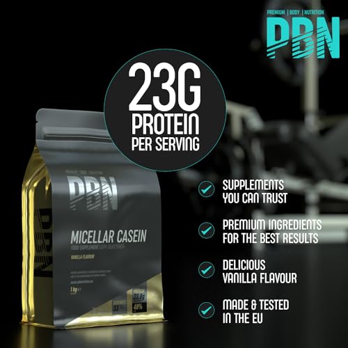 PBN - Premium Body Nutrition Micellar Casein Vanilla 1kg Pouch