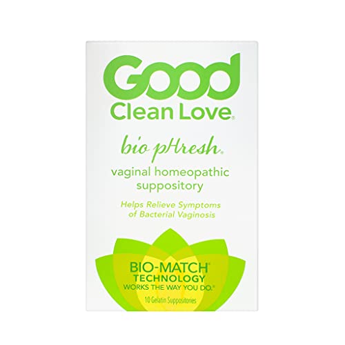 Good Clean Love BioPhresh Vaginal Suppository, Relieves Itching and Irritation and ReBalance Moisturizing