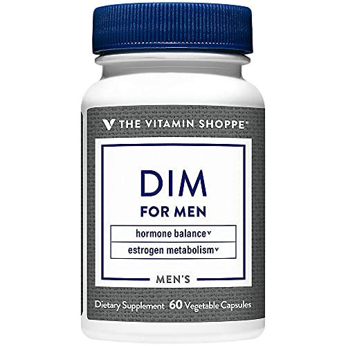 The Vitamin Shoppe DIM for Men with BioPerine - Supports Hormone Balance & Estrogen Metabolism