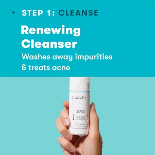 Proactiv 3 Step Acne Treatment - Benzoyl Peroxide Face Wash, Repairing Acne Spot