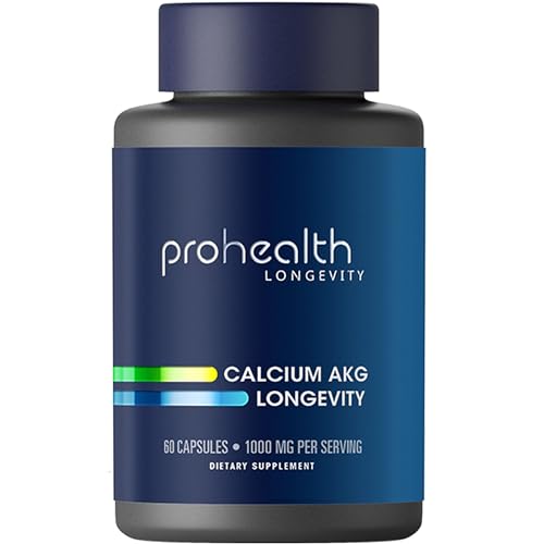 alth Calcium AKG Longevity (Alpha Ketoglutarate) (1,000 mg per 2 Capsule Serving