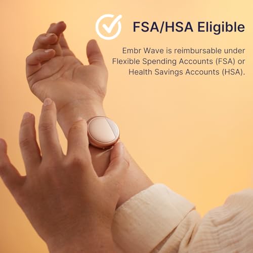 Embr Wave Cooling and Warming Wristband - Personalized Thermal Relief - Manage Hot Flashes