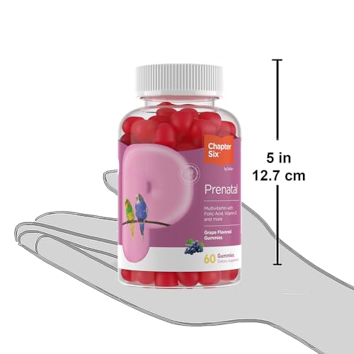 Zahler Chapter Six Prenatal Multivitamin with Folic Acid, Vitamin D and More