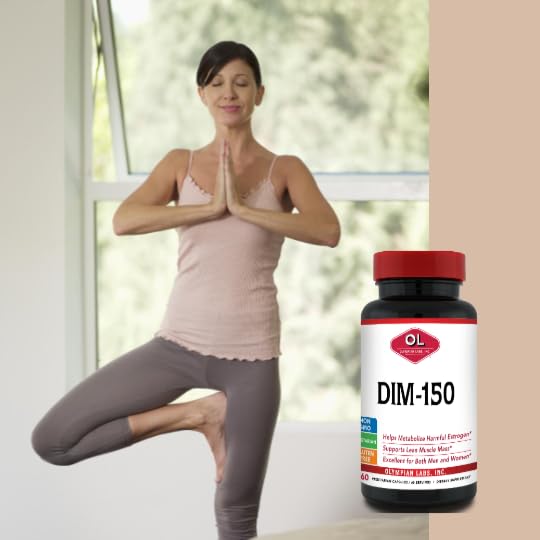 Olympian Labs DIM Supplement 150mg - DIM Diindolylmethane 60 Capsule Supply of DIM