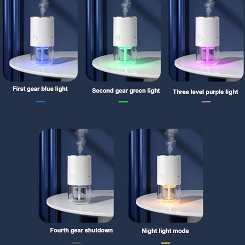 Fufafayo Commercial Smell Machine Oil Diffuser Essential Oil Capacity 55ml Waterless Essential Oil Diffuser