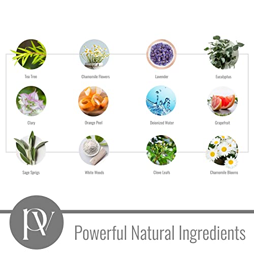 Pavelle Pillow & Linen Spray Relaxing Aromatherapy Room Refresher Mist for Sheets & Bedding Natural