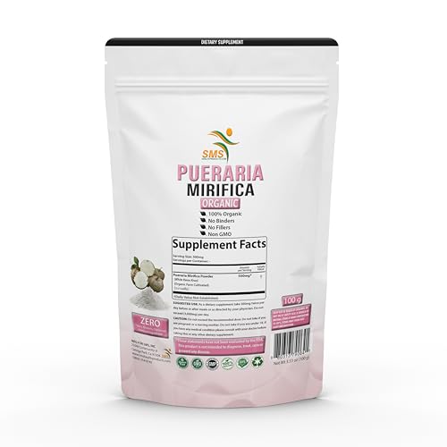 Potent Pueraria Mirifica White Kwao Krua Kao Powder, Promotes Natural Breast Enhancement