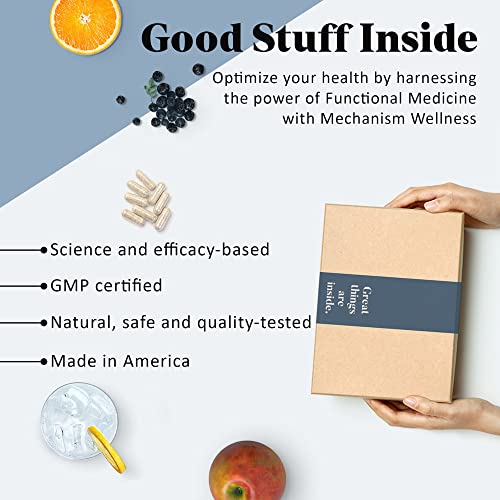 Mechanism Wellness Strike A Balance Hormonal Balance Supplements with DIM Maca Energy Mood