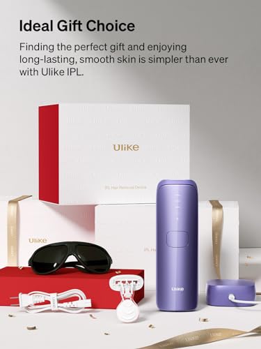 Ulike Laser Hair Removal for Women and Men, Air 3 IPL Hair Removal with Sapphire Ice-Cooling System
