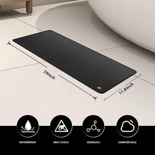 EOHELGRO Grounding Mat Kit, Grounding Mats with 15 Foot Cord, Foot Pad/Computer Mouse Mat