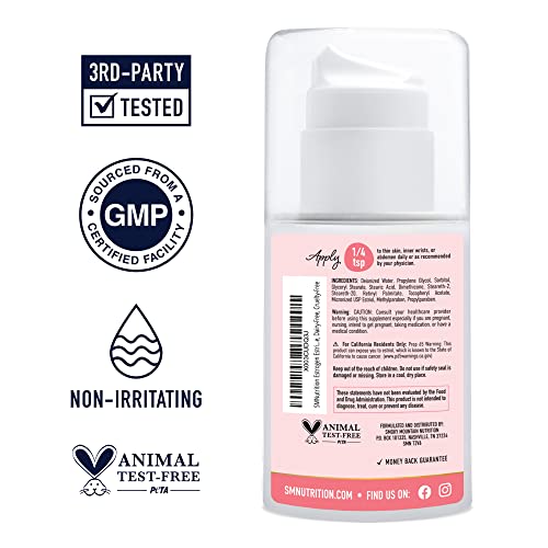 Estrogen Estriol Cream (84 Servings, 3.5oz Pump) 175mg of USP Micronized Estriol