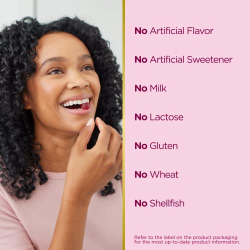 Nature's Bounty Essential Prenatal Gummies, Folic Acid and Iodine, Omega 3 and DHA, 50 Count