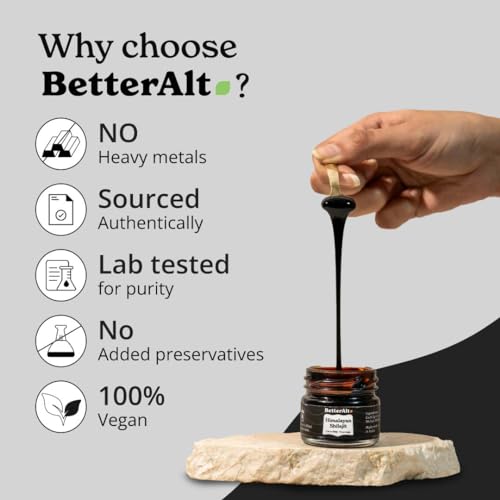 Better Alt Energy Duo with Pure Himalayan Shilajit Resin 30 gm & Sea Moss Capsules