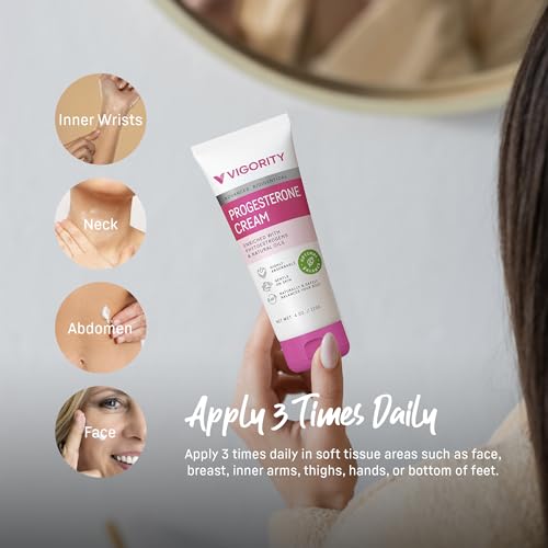 Progesterone Cream for Women Menopause Relief: Natural Bioidentical Progesterone Cream
